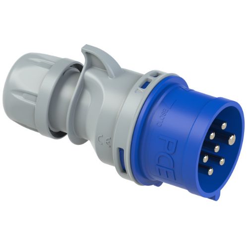 Изображение Pistik 16A 7P 9H 230VAC IP44, CEE, PCE 
