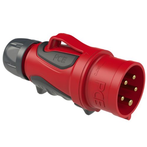 Изображение Pistik 32A 5P 6H 400VAC IP44 GRIP, CEE, PCE 