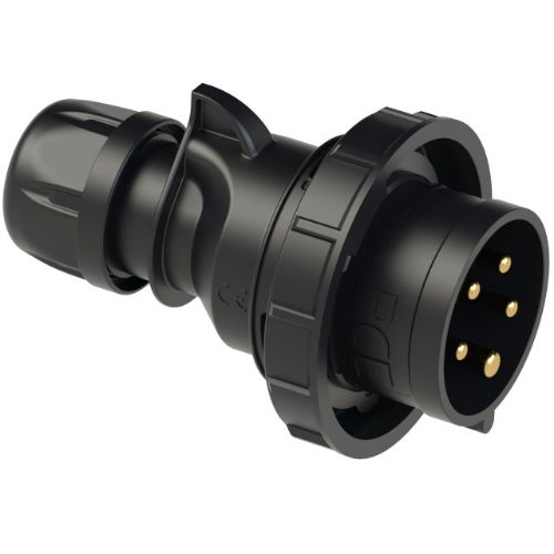 Изображение Pistik 32A 5P 6H 400VAC IP67, must, CEE, PCE 