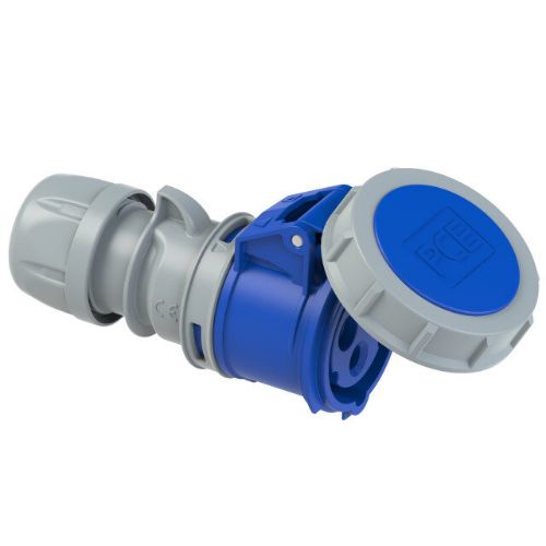 Изображение Jätkupesa 16A 3P 6H 230VAC IP67, vedruklemm CEE, PCE 