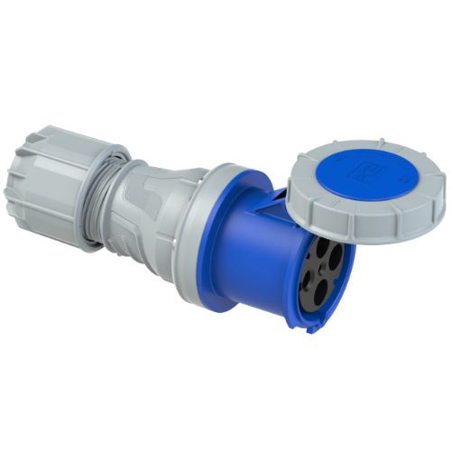 Изображение Jätkupesa 125A 4P 9H 230VAC IP67, POWER TWIST, CEE, PCE 