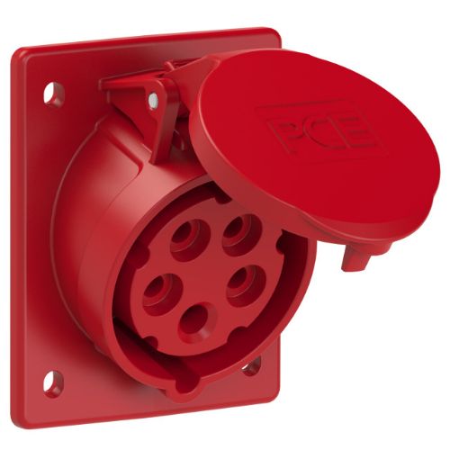 Изображение Kilbipesa kaldu 16A 5P 6H 400VAC IP44 (80x97) Vedruklemm, CEE, PCE 