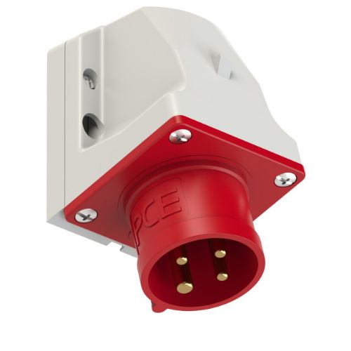 Изображение Seinapistik 16A 4P 6H 400VAC IP44 (ava M25), CEE, PCE 