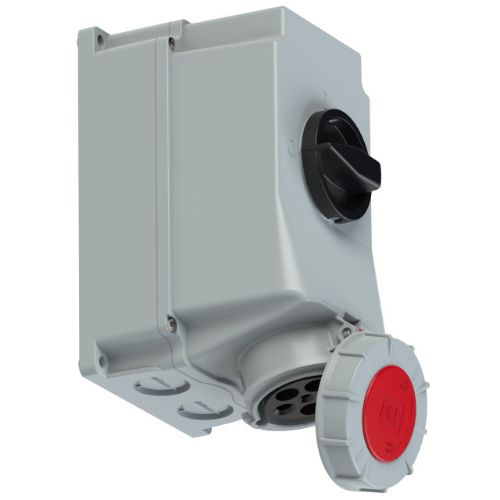 Изображение Seinapesa+lüliti 63A 5P 6H 400VAC IP67, CEE, PCE 