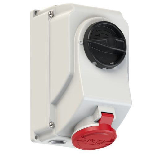 Изображение Seinapesa+lüliti 16A 5P 6H 400VAC IP44, CEE, PCE 