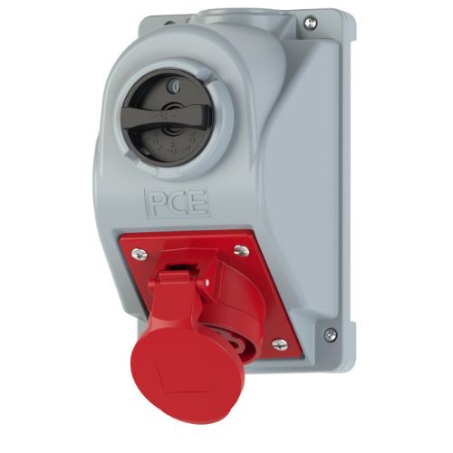 Изображение Seinapesa COMBO-POL 32A 5P 6H 400VAC + lüliti, IP44, PCE 