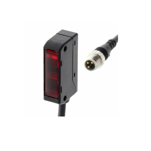 Изображение Fotoandur Objektilt E3S,  Sn=10-60mm, PNP, kaabel 0.3m, pistik M8 3-pin, Omron 