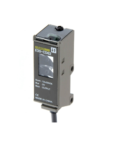 Изображение Fotoandur Objektilt E3S, Sn2m, PNP/NPN, IP67, kaabel 2m, Omron 