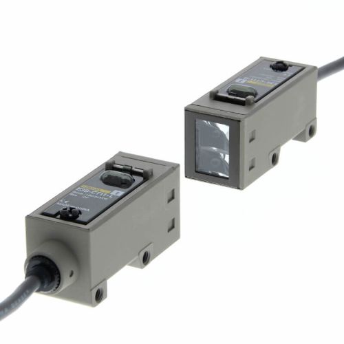 Изображение Fotoandur Saatja-Vastuvõtja E3S, Sn30m, PNP/NPN, IP67, kaabel 2m, Omron 