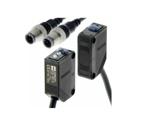 Изображение Fot.andur Saatja-Vastuvõtja E3Z, Sn15m, PNP, 10-30VDC, kaabel 0.3m, pistik M12 4-pinOmron 