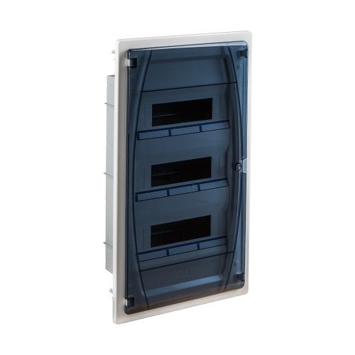 Изображение Süvistatav moodulkilp Gold-P, 36m(3x12), IP40, läbipaistev ,PE/N latiga, IDE 