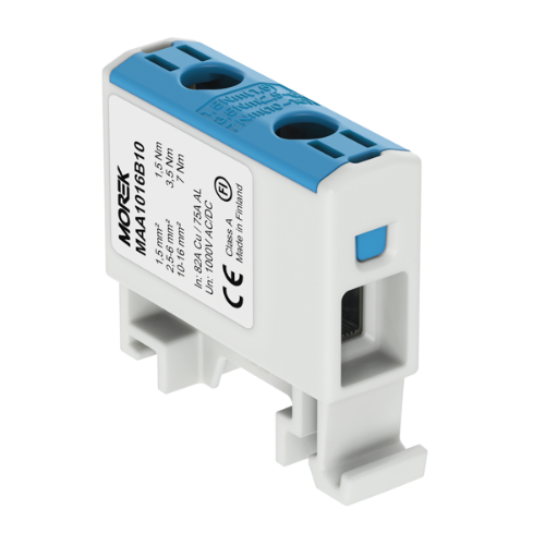 Изображение Riviklemm OTL16, sinine, 1xAl/Cu 1.5-16mm², 1000V, Morek 