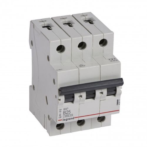 Изображение Moodulkaitselüliti RX3, 3P, 25A, B, 6kA, Legrand 