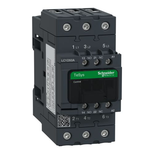 Изображение Kontaktor 3P, 50A, 1NO+1NC, 230VAC, Schneider 