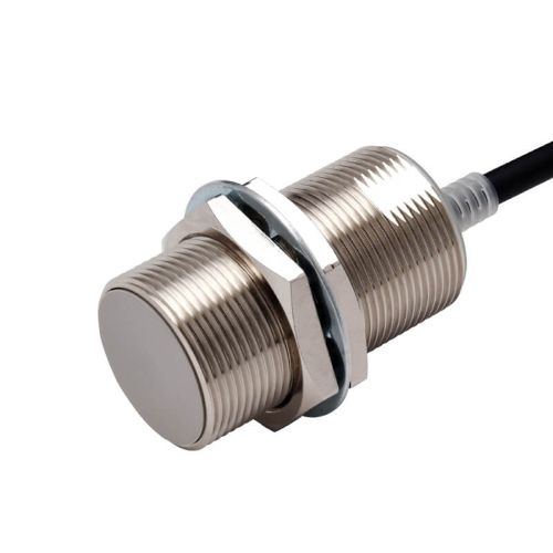 Изображение Ind.andur E2E, M30, Sn=15mm, Shielded, PNP-NO+NC, IO-Link, korpus 82mm, kaabel 5m, Omron 