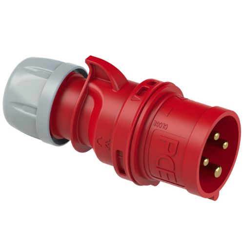 Изображение Pistik 16A 4P 6H 400VAC IP44, CEE, PCE 
