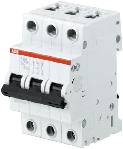 Изображение Moodulkaitselüliti S200 3P, 100A, C, 6kA, ABB 