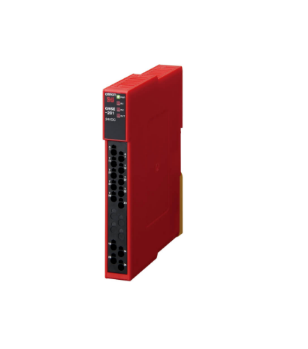 Изображение Turvarelee G9SE, 2NO/ PNP, 24VDC, 1-/2- kanalit, autostar/käsi, max. kat.4 EN954-1, SIL3, Omron 