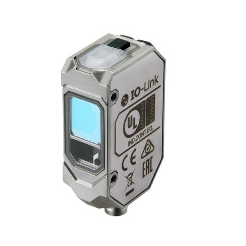 Изображение Fotoandur Objektilt E3AS, Sn=35...150mm(spot), SUS, PNP, IO-Link, pistik M8 4-pin, Omron 