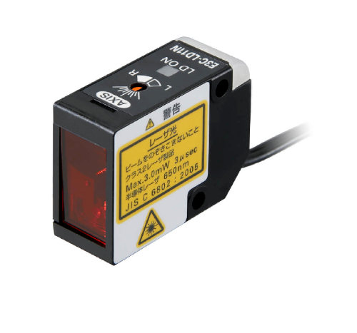 Изображение Laser sensor head, diffuse reflective, 1 m, spot beam, 2 m cable, Omron 