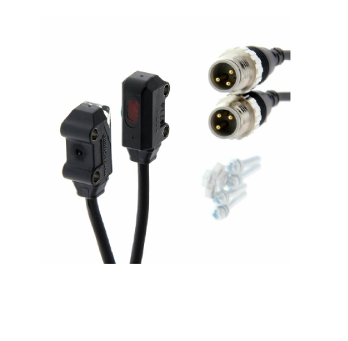 Изображение Fot.andur Saatja-Vastuvõtja, Sn=1m, PNP, Light-ON, IP67, kaabel 0.3m, pistik M8 3-pin, Omron 