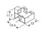 Picture of Mikrofotoandur EE,  F-kuju, Sn5mm, PNP, Light/Dark-ON, 5-24VDC, kaabel 1m, IP50, Omron 