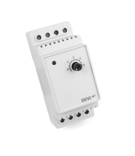 Изображение Termostaat Devireg 330 16A, -10...+10 C traatandur DIN-latt kinnitus, DEVI 