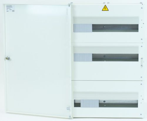 Изображение Moodulkilp pinnapealne, 63m(3x21), IP31, 680x450x140, valge, metallist, Harju Elekter 