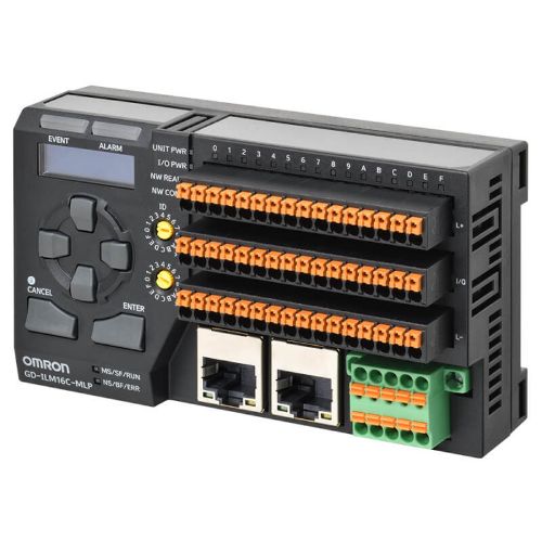 Изображение GD IO-Link Master, kuni 16 andurit, EtherNet/IP Modbus/TCP, CC-Link,, Omron 