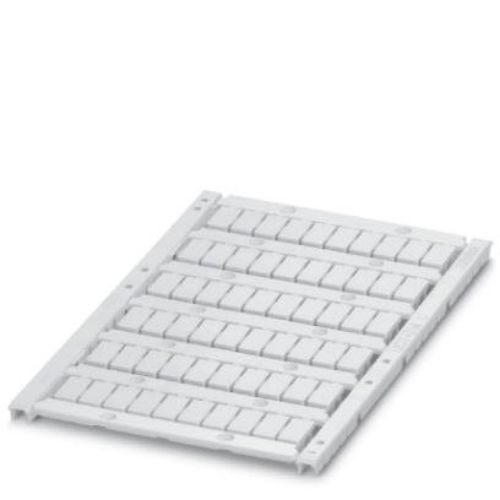 Изображение Markeering UCT-TM 6 (6,2mm klemmide markeerimiseks) (1 plaat 60 klemmi markeerimiseks), Phoenix 