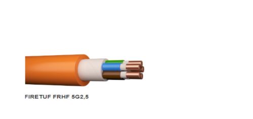 Изображение Tulepüsiv kaabel FIRETUF FRHF 5G2.5mm2, FE180/E90, oranz 