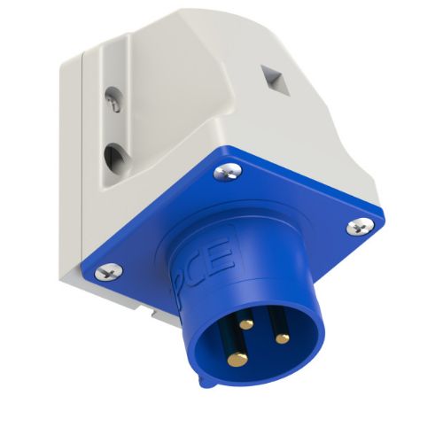 Изображение Seinapistik 16A 3P 6H 230VAC IP44 (ava M25), CEE, PCE 