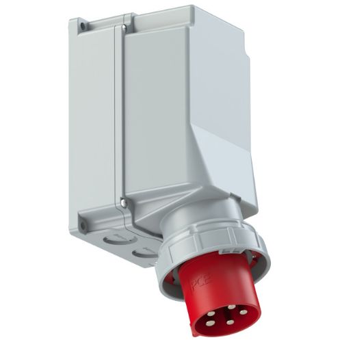 Изображение Seinapistik 125A 5P 6H 400VAC IP67 (ava M63+2xM40), CEE, PCE 