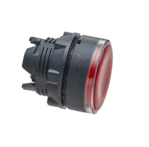 Изображение Surunupp illumineeritud PUNANE, LED-ile, madal, plast, IP66, Schneider 
