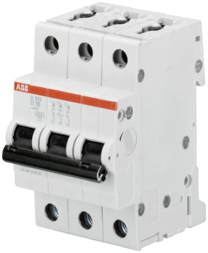 Изображение Moodulkaitselüliti S200 3P, 16A, B, 6kA, ABB 