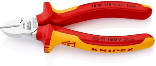 Изображение Lõiketangid , külglõikurid VDE 1000V 140mm KNIPEX 