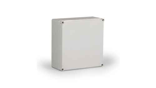 Изображение Polükarbonaatkarp CUBO O 300x300x132mm, IP66/67, halli kaanega, Ensto 