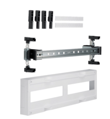 Изображение UniversN, DIN + puutekate, 2×12 moodulit,150×500 mm, Hager
