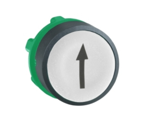 Изображение Surunupp VALGE must ->, madal, plast, IP66, ilma adapterita, Schneider 