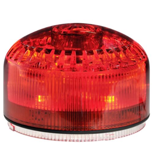 Изображение Sireen+indik MLINE Junior SIR-E LED S, ühenduskarbita, PUNANE, (pidev/vilkuv),100dB,16 tooni, SIRENA