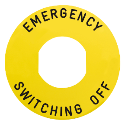 Изображение KOLLANE Ohulüliti, ketas ø60mm Emergency-Stop, Schneider 