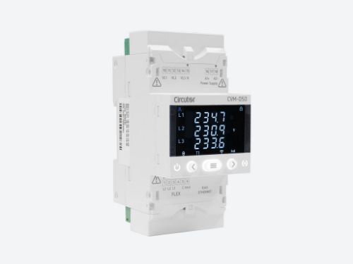 Picture of Võrguanalüsaator mäluga CVM-D50-ITF, ../5A../1A, Modbus/TCP, cl 0.5, DIN-liistule, Circutor 