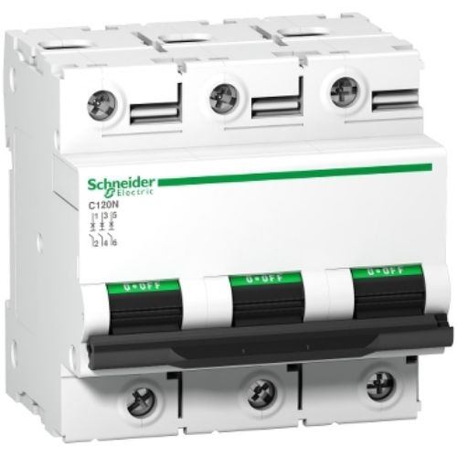 Изображение Moodulkaitselüliti C120N, 3P, 100A, C, 10kA, Schneider 
