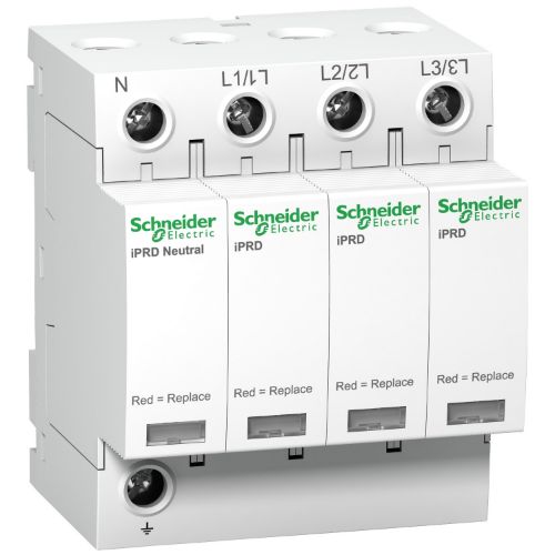 Изображение Liigpingepiirik 3P+N, tüüp 2, abikontaktiga, Schnrider, Schneider 