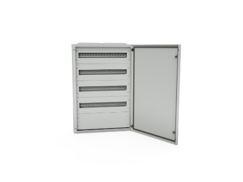 Изображение Moodulkilp REJ, pinnapealne, 96m(4x24), IP44, hall, läbiviikudega, 790x540x145, Raasiku Elekter 