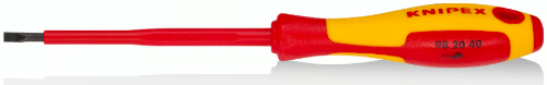 Изображение Kruvikeeraja lapik 0.8x4.0x100 VDE 1000V Knipex 