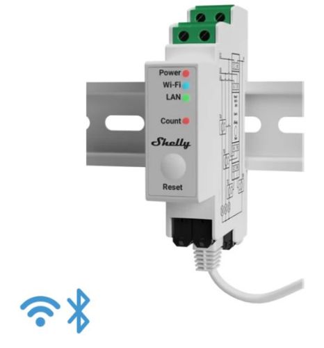 Изображение Wi-Fi energiamõõtja V2 3x120A, Wi-Fi, LAN, BT, Shelly 
