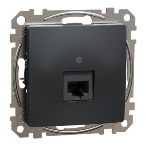 Изображение Arvutipesa 1xRJ45 UTP cat6, antratsiit, SEDNA DESIGN 