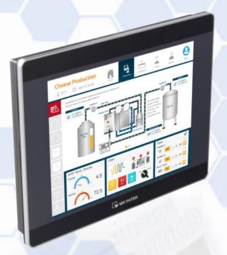 Изображение Weintek HMI 9.7 TFT 4:3 1024x768 RS-232/RS-485/Can BUS RS485 MPI USB Ethernet IP65 Plastic 