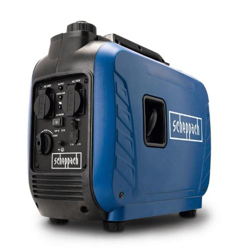 Изображение Inverter generaator SG2500i, 2kW/1,6kW 1F 2x230V, Scheppach 